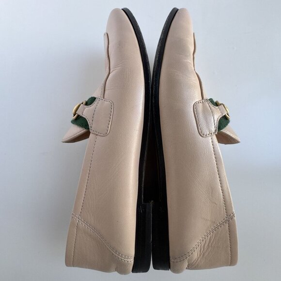 Gucci brixton horsebit & web convertible loafer in skin rose - Picture 9 of 15